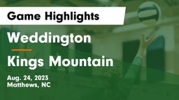 Weddington  vs Kings Mountain  Game Highlights - Aug. 24, 2023