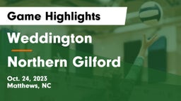 Weddington  vs Northern Gilford Game Highlights - Oct. 24, 2023
