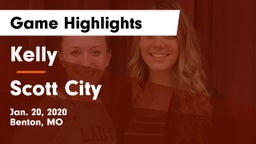 Kelly  vs Scott City Game Highlights - Jan. 20, 2020
