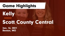 Kelly  vs Scott County Central Game Highlights - Jan. 16, 2021