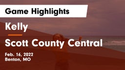 Kelly  vs Scott County Central Game Highlights - Feb. 16, 2022