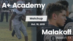 Matchup: A Academy vs. Malakoff  2019