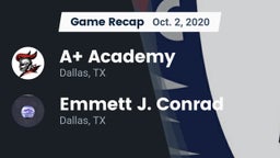 Recap: A Academy vs. Emmett J. Conrad  2020