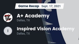 Recap: A Academy vs. Inspired Vision Academy 2021