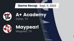 Recap: A Academy vs. Maypearl  2022