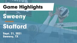 Sweeny  vs Stafford  Game Highlights - Sept. 21, 2021