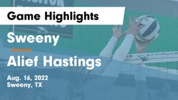 Sweeny  vs Alief Hastings Game Highlights - Aug. 16, 2022