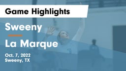 Sweeny  vs La Marque  Game Highlights - Oct. 7, 2022