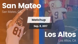 Matchup: San Mateo High vs. Los Altos  2017