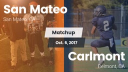 Matchup: San Mateo High vs. Carlmont  2017