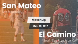 Matchup: San Mateo High vs. El Camino  2017
