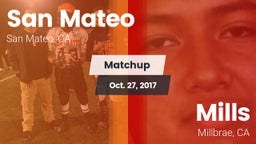 Matchup: San Mateo High vs. Mills  2017