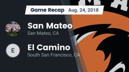Recap: San Mateo  vs. El Camino  2018