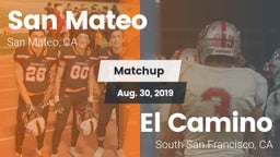 Matchup: San Mateo High vs. El Camino  2019
