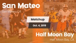 Matchup: San Mateo High vs. Half Moon Bay  2019