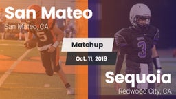Matchup: San Mateo High vs. Sequoia  2019