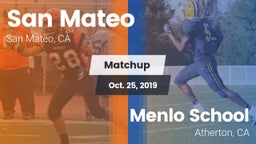 Matchup: San Mateo High vs. Menlo School 2019