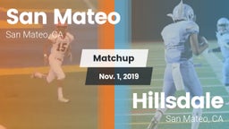 Matchup: San Mateo High vs. Hillsdale  2019
