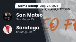 Recap: San Mateo  vs. Saratoga  2021