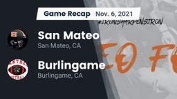 Recap: San Mateo  vs. Burlingame  2021