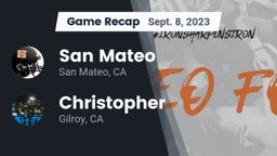 Recap: San Mateo  vs. Christopher  2023