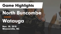 North Buncombe  vs Watauga  Game Highlights - Nov. 28, 2018