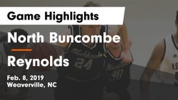 North Buncombe  vs Reynolds  Game Highlights - Feb. 8, 2019