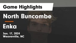 North Buncombe  vs Enka  Game Highlights - Jan. 17, 2024