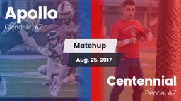 Matchup: Apollo  vs. Centennial  2017