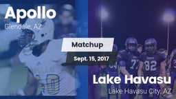 Matchup: Apollo  vs. Lake Havasu  2017