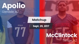 Matchup: Apollo  vs. McClintock  2017