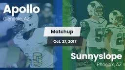 Matchup: Apollo  vs. Sunnyslope  2017