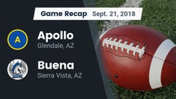 Recap: Apollo  vs. Buena  2018