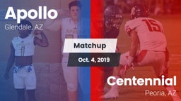 Matchup: Apollo  vs. Centennial  2019