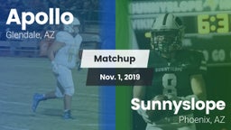 Matchup: Apollo  vs. Sunnyslope  2019