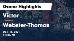Victor  vs Webster-Thomas  Game Highlights - Dec. 13, 2021
