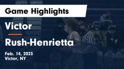Victor  vs Rush-Henrietta  Game Highlights - Feb. 14, 2023