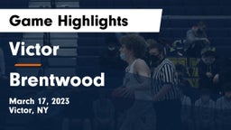 Victor  vs Brentwood  Game Highlights - March 17, 2023