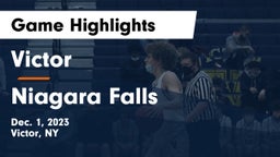 Victor  vs Niagara Falls  Game Highlights - Dec. 1, 2023