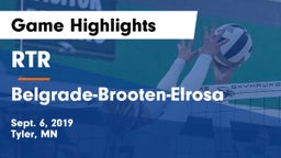 RTR  vs Belgrade-Brooten-Elrosa  Game Highlights - Sept. 6, 2019