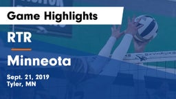 RTR  vs Minneota  Game Highlights - Sept. 21, 2019