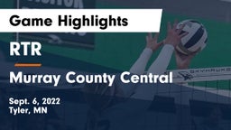 RTR  vs Murray County Central Game Highlights - Sept. 6, 2022