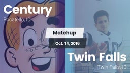 Matchup: Century  vs. Twin Falls 2016