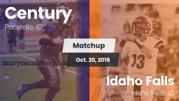 Matchup: Century  vs. Idaho Falls  2016