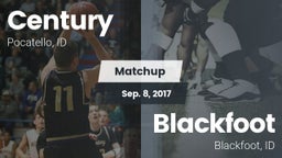 Matchup: Century  vs. Blackfoot  2017