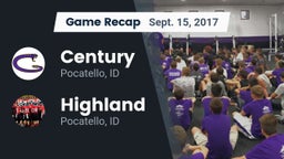 Recap: Century  vs. Highland  2017