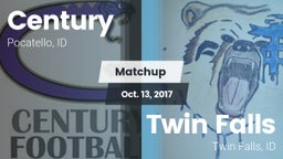 Matchup: Century  vs. Twin Falls 2017