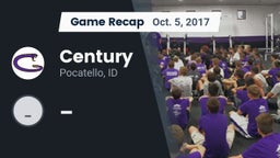 Recap: Century  vs. _ 2017
