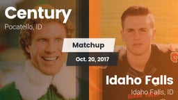 Matchup: Century  vs. Idaho Falls  2017