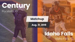 Matchup: Century  vs. Idaho Falls  2018